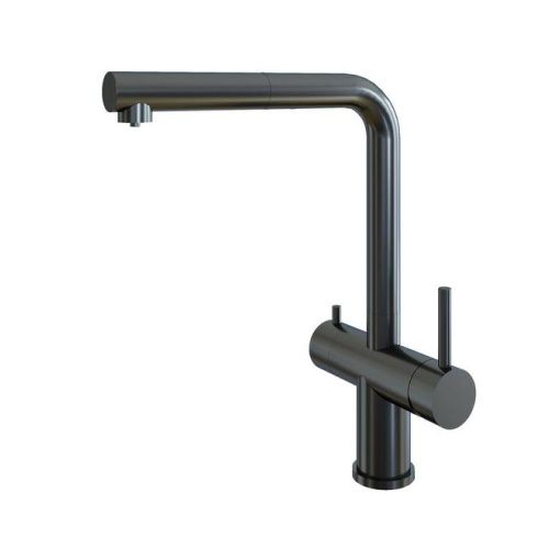 Смеситель для кухни Grandex Aqua Handy-P 9020963 на мойку графит - фото 2