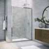 Душевая дверь Vegas-Glass ZP TUR+NOVO ZP TUR NOVO 175 08 crystalvision 175х200 стекло прозрачное профиль хром