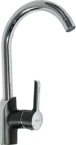 Cмеситель Haiba HB70805-7 на мойку черный/хром - фото 2