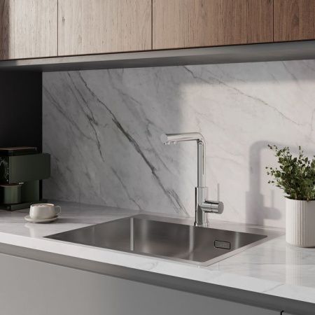 Смеситель для кухни IDDIS Rule RULSBLFi05 на мойку хром