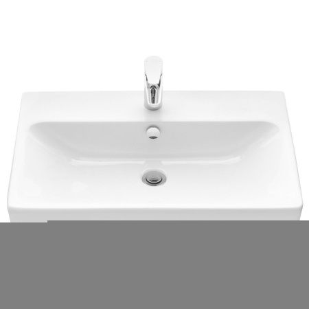 Раковина из сантехнического фарфора Santek Адриана WH501628 70х50 накладная цвет белый