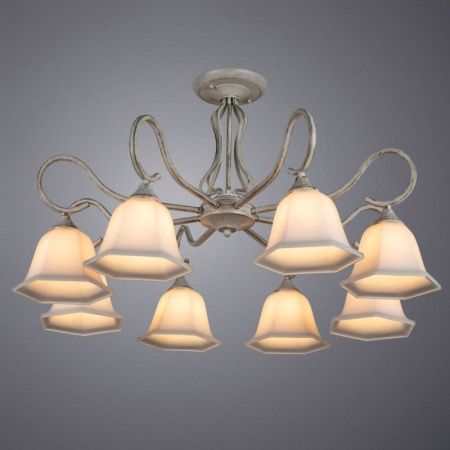 Люстра на штанге Arte Lamp Merry (Мерры) A2714PL-8WG