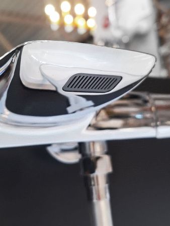 Смеситель для ванны AltroBagno Aperto AltroBagnoAperto020402Cr настенный хром