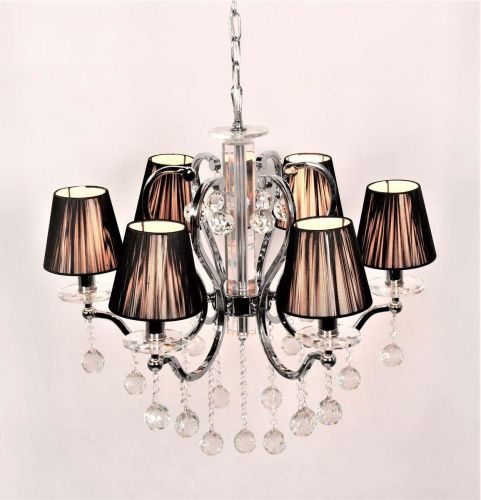 Люстра подвесная Lumina Deco Bellisica (Беллисица) LDP 8033-6 BK - фото 2