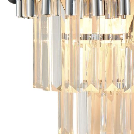 Светильник настенный Natali Kovaltseva DARIAN (ДАРИАН) DARIAN 76017/2W CHROME BLACK