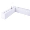 Линейный подвесной светильник Uniel ULO-K19A 30W/4000K/Z30-120 IP40 WHITE