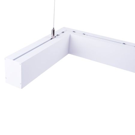 Линейный подвесной светильник Uniel ULO-K19A 30W/4000K/Z30-120 IP40 WHITE