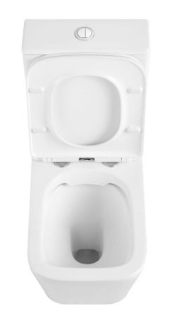 Унитаз-компакт напольный с бачком Iberica Blanca Toledo alto IB.TLA.121.1B1 белый с сиденьем микролифт безободковый каскадный смыв