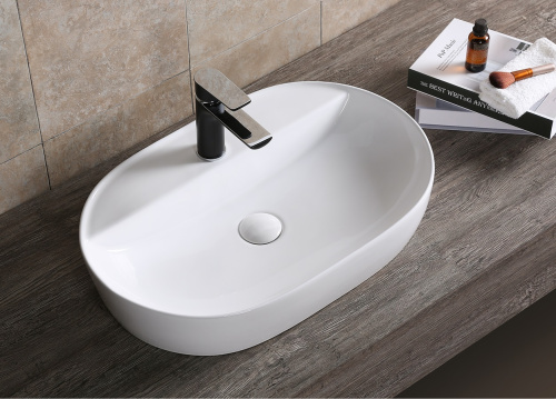 Раковина Cerutti SPA 60 см CR0074 накладная цвет белый