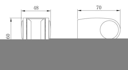 Держатель для ручного душа LeMark LM8083C хром