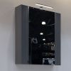 Зеркало-шкаф Comforty Лима 00-00004891CF 70х80 подвесной цвет черный