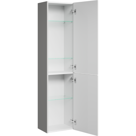 Шкаф-пенал Aqwella Y PUR0535ST 40х140 подвесной цвет серый