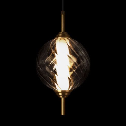 Светильник подвесной Loft It Helix 10421/B Smoke - фото 4