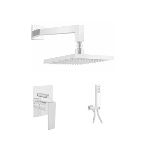 Душевая стойка Webert PE890103740 настенная цвет белый - фото 2