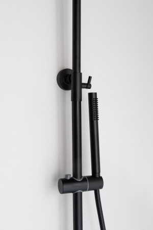 Душевая стойка Paffoni Blu ZCOL632NO настенная цвет черный