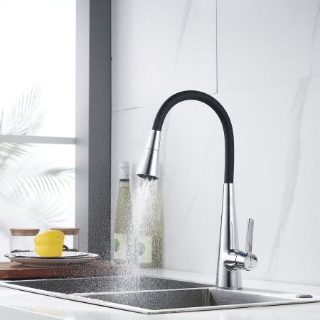 Смеситель для кухни Rose R213 на мойку хром