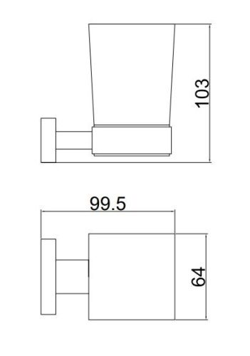 Стакан BELZ B90206 - фото 2