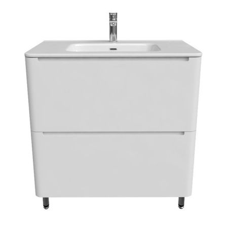 Тумба с раковиной Iddis Edifice EDI80WFi95K 80х50 напольная цвет белый