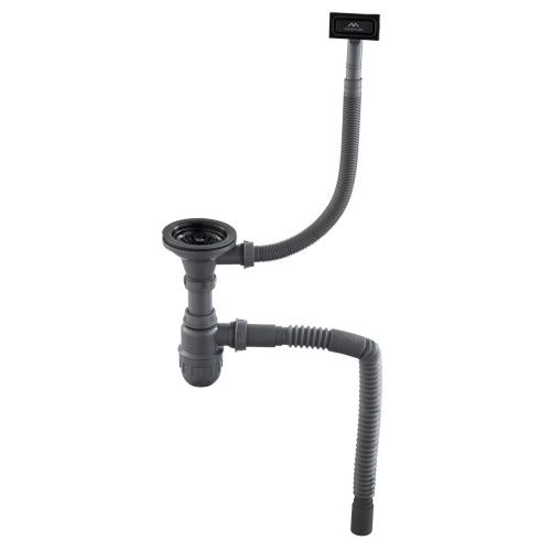 Кухонная мойка Fashun 9M Комплект AS4044-17 40х44 цвет графит поверхность матовая - фото 4