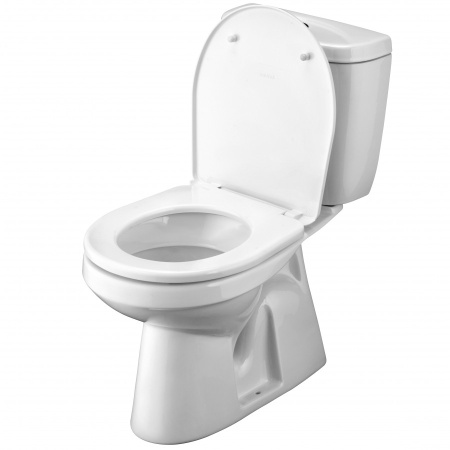 Унитаз-компакт напольный с бачком Santek Анимо 1WH110038 белый с сиденьем каскадный смыв