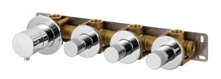 Смеситель для душа Remer X Style N98D3P встраиваемый в стену хром