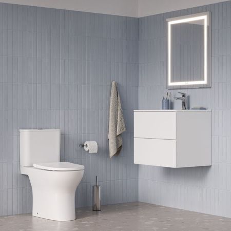 Унитаз-компакт напольный с бачком IDDIS Zodiac ZODRDSEi24 белый с сиденьем микролифт безободковый смыв торнадо