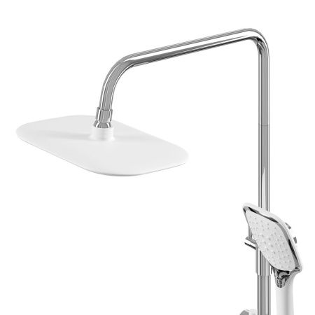 Душевая стойка Grossman Alba 500.K35.06.100/000 настенная цвет белый
