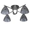 Люстра потолочная Escada Adonis (Адонис) 659/4PL Black