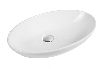 Раковина керамическая Art&Max AM2390 60х39 накладная цвет белый