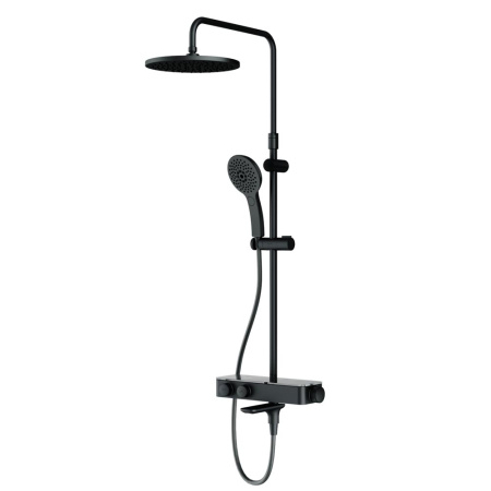 Душевая стойка Am.Pm Inspire V2.0 F0750A522 настенная цвет черный с термостатом