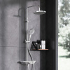 Душевая стойка Damixa Apollo 947760000 настенная цвет хром