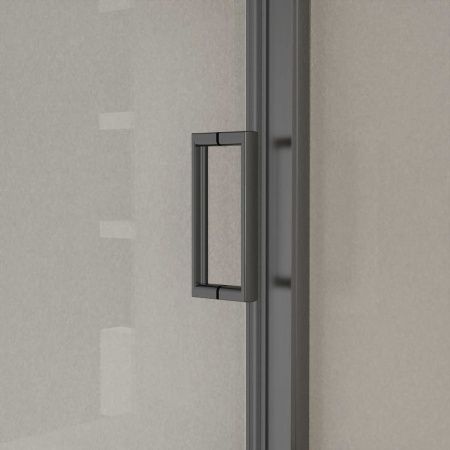 Душевая дверь Vincea City VDS-5CT110CLGM 110х195 стекло прозрачное профиль вороненая сталь