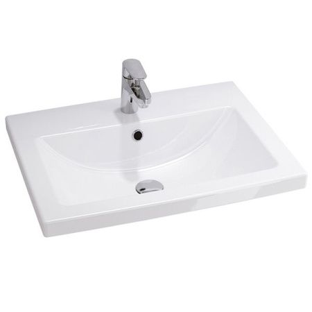 Тумба с раковиной Comforty Никосия 00-00005793CF 70х50 напольная цвет серый