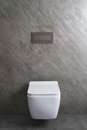 Чаша унитаза подвесная Allen Brau Liberty 4.33009.20 цвет белый без сиденья безободковая каскадный смыв