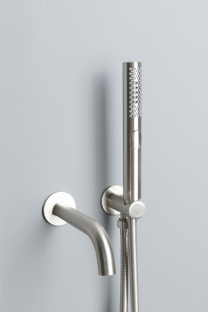 Душевая система Allen Brau Priority 5.31014-BN встраиваемая в стену цвет никель с термостатом