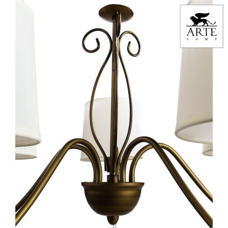 Люстра подвесная Arte Lamp Carolina (Царолина) A9239LM-5BR
