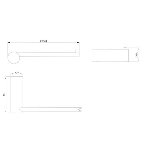 Бумагодержатель Raiber RP-80003 - фото 3