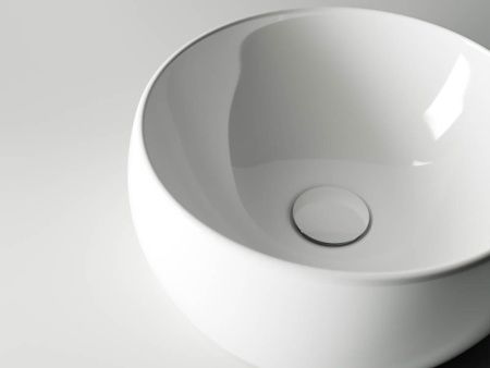 Раковина из сантехнического фарфора Ceramica Nova ELEMENT CN6001 40х40 накладная цвет белый без отверстий под смеситель