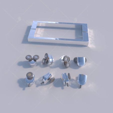 Душевой уголок RGW Classic 32094490-11 100х90 стекло прозрачное профиль хром без поддона