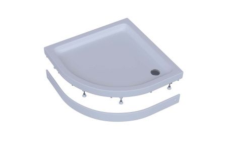 Душевой поддон акриловый Aquatek DPA-0000004 90х90 белый с ножками