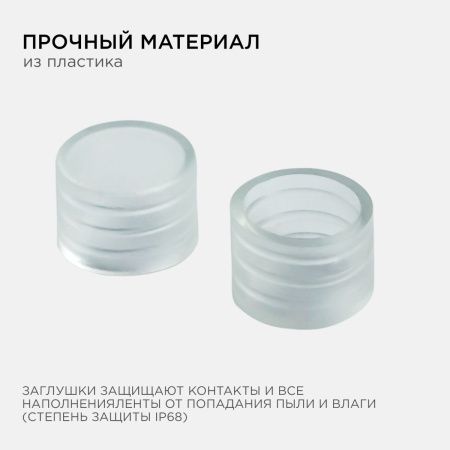 Комплект заглушек (2 шт.) Apeyron 18507