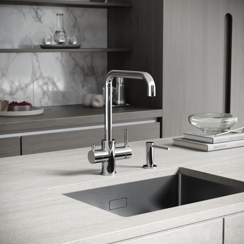 Смеситель для кухни Sancos Vela SC4013CH на мойку хром - фото 4