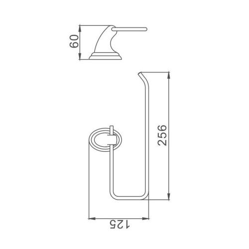 Полотенцедержатель Maretti Karla KA8062010-1 - фото 3