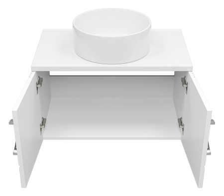 Тумба под раковину Misty Ярина П-Яри-09080-011Я 79х46х44 подвесная