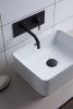Раковина керамическая Aquanet Perfect PERFECT-1 40х30 накладная цвет белый без отверстий под смеситель