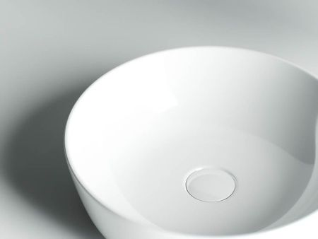 Раковина из сантехнического фарфора Ceramica Nova ELEMENT CN6013 40х40 накладная цвет белый без отверстий под смеситель