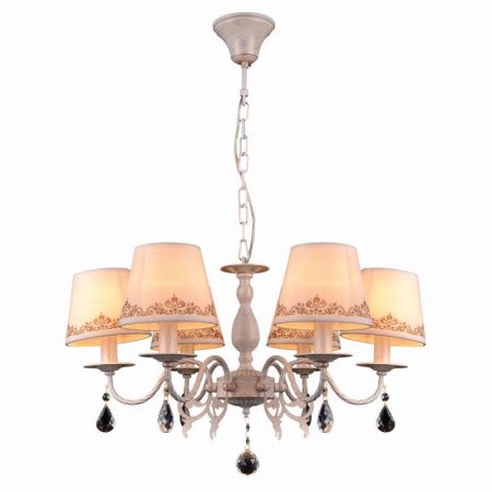 Люстра подвесная Natali Kovaltseva Biarritz (Биарритз) Biarritz 70038-6C IVORY GOLD