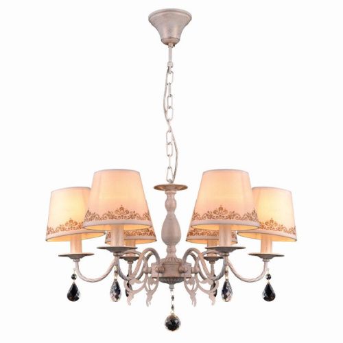 Люстра подвесная Natali Kovaltseva Biarritz (Биарритз) Biarritz 70038-6C IVORY GOLD - фото 2