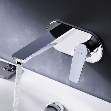 Смеситель для раковины Am.Pm Gem F90A72200 встраиваемый в стену хром