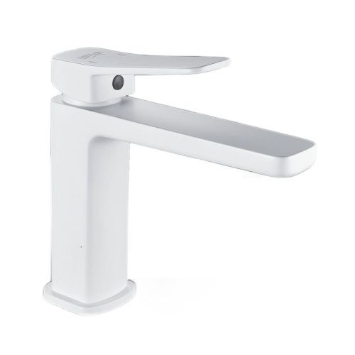 Смеситель Raffine F0199C на раковину белый - фото 2